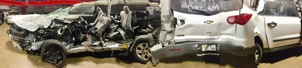 Narrow Offset Impact Is The Deadliest Head-On Collision