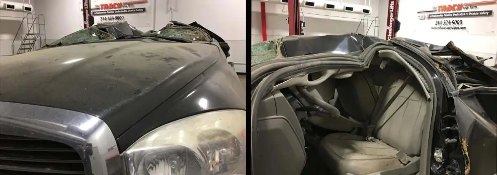 Dodge Ram Pickup Deadly Roll Over Crash