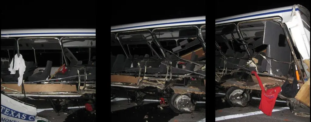 Bus Side Peeled Off